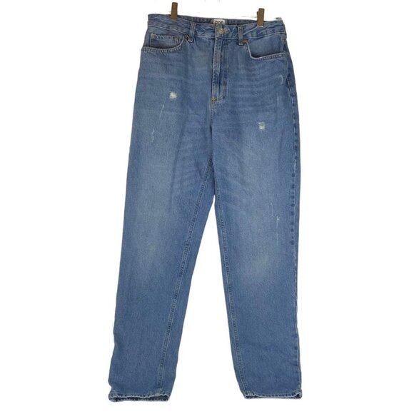 BDG Womens High-Rise Mom Jeans Size 30 Light Wash Denim Casual 90s Style - Picture 1 of 6